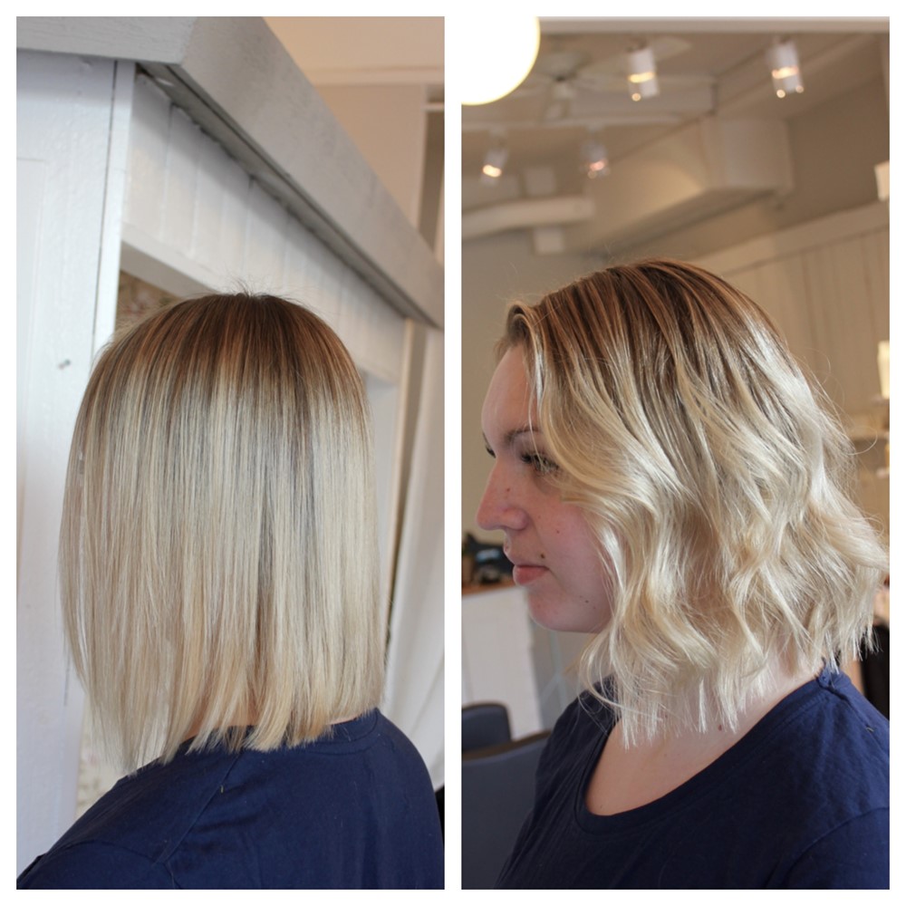 Kall blond lob
