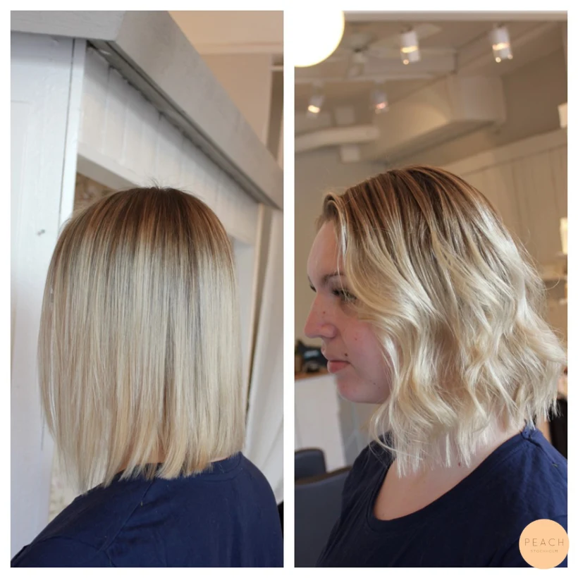 Kall blond lob