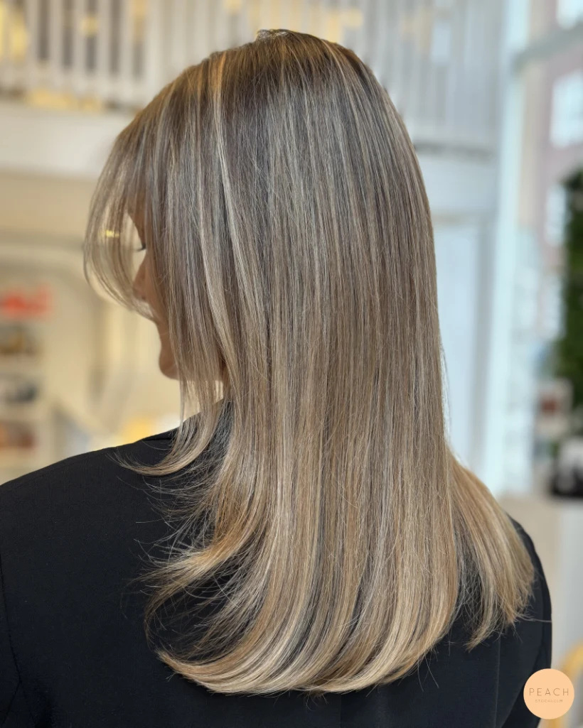 Bronde balayage med Olaplex