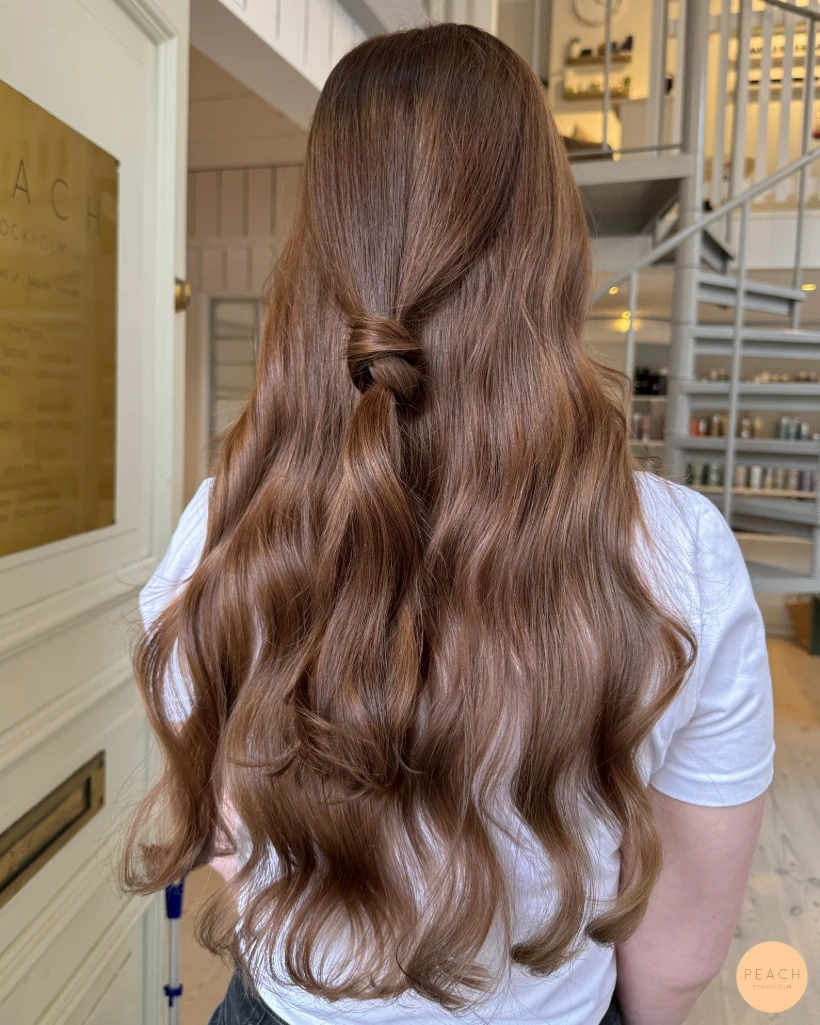 Autumn brown color