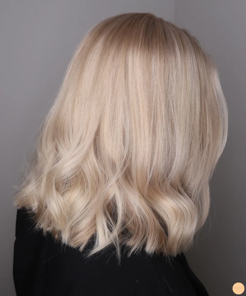 Krämig blond