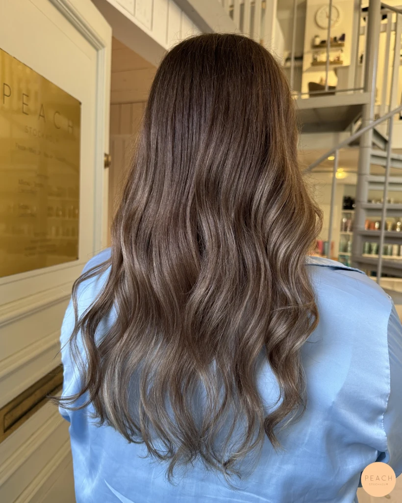 Back to brown hair color
