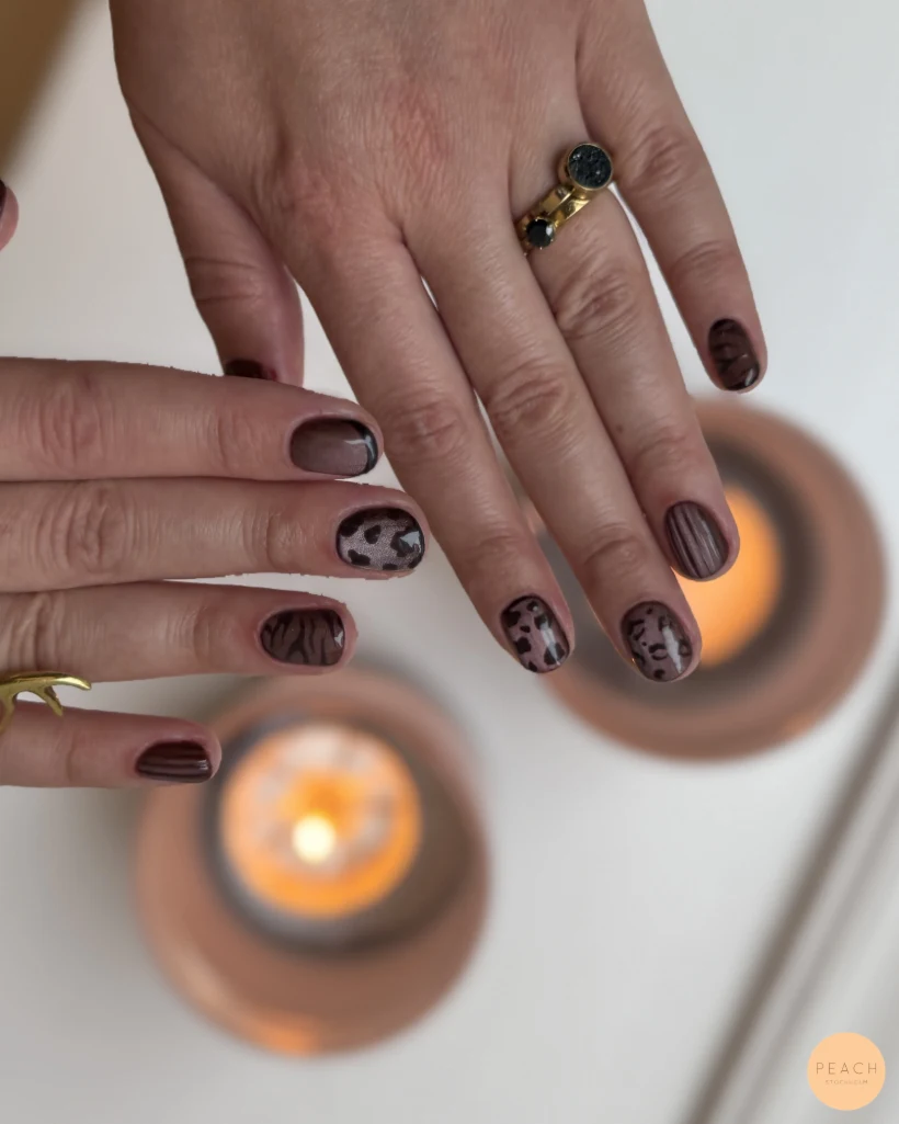 Cat eye & nail art