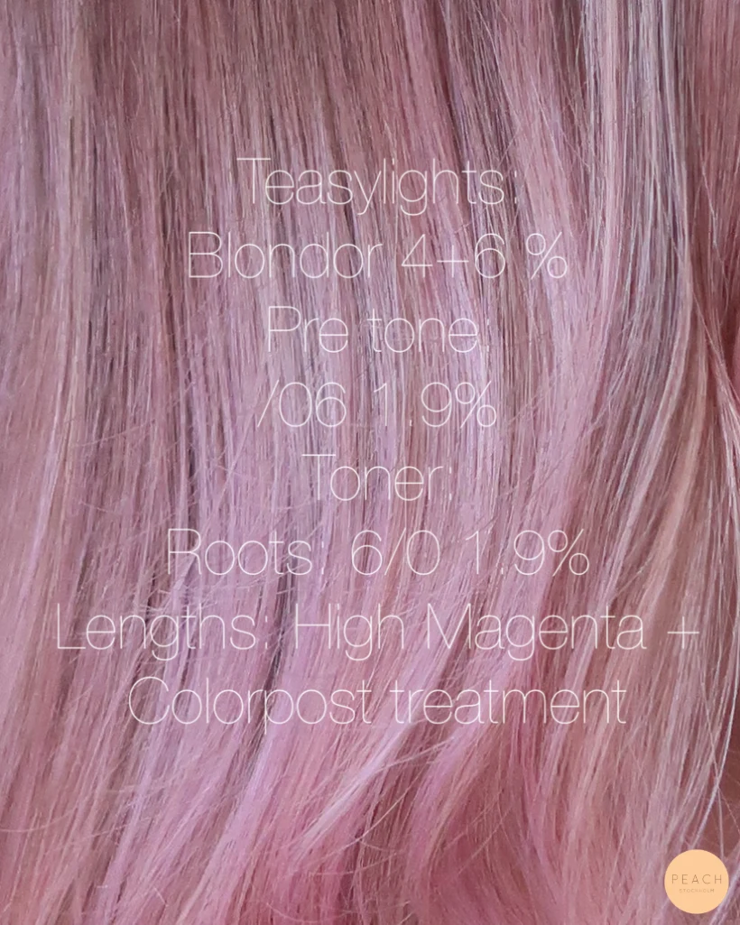 Rosa balayage