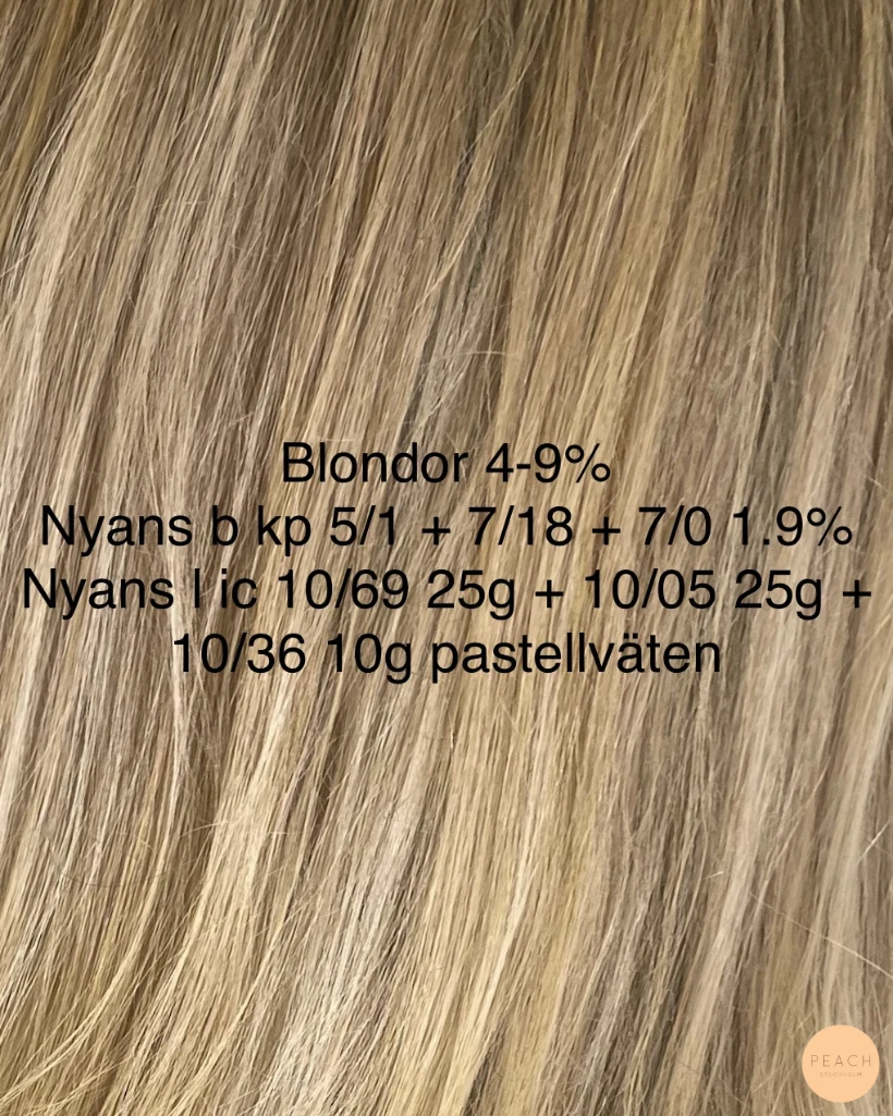Uppfräschning av utväxt med ljusa slingor