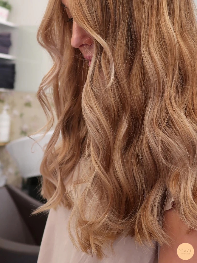 Balayage i mörkt hår – salongsresultat av Louise Zetterberg, 23 augusti 2019