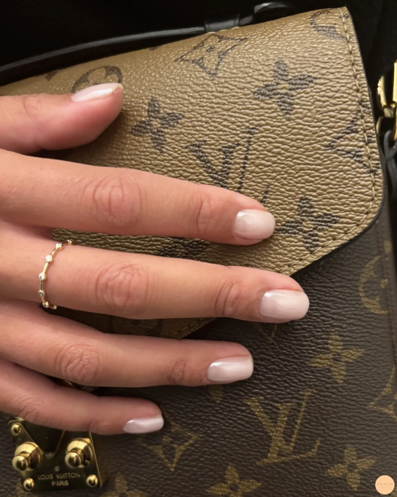 Chrome glazed donut nails