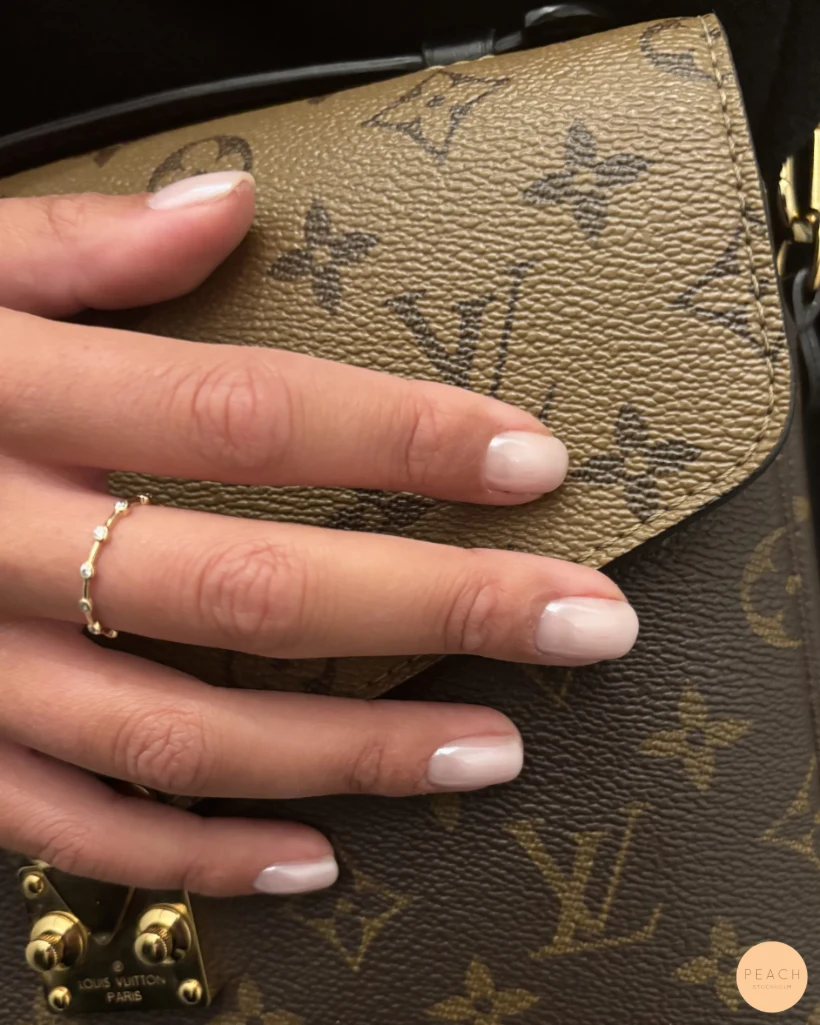 Chrome glazed donut nails