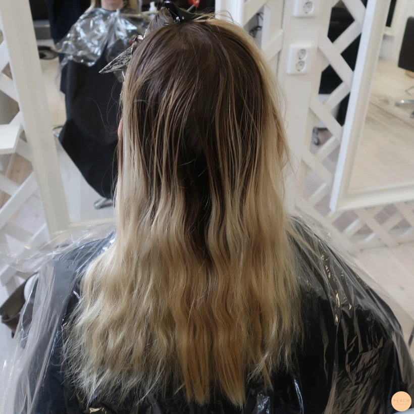 Blond balayage