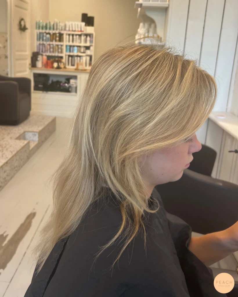 Vanilla blonde dream hair color🌼