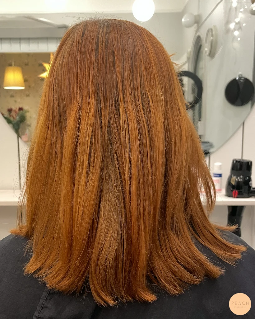 Hair makeover – salongsresultat av Hanna Ekstrand, 19 januari 2023