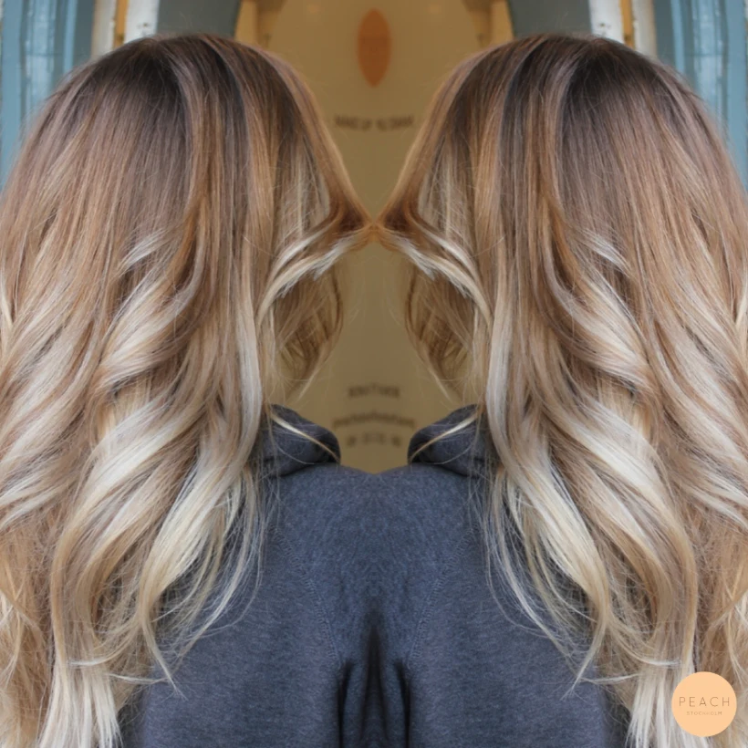 Naturligt blond sombre
