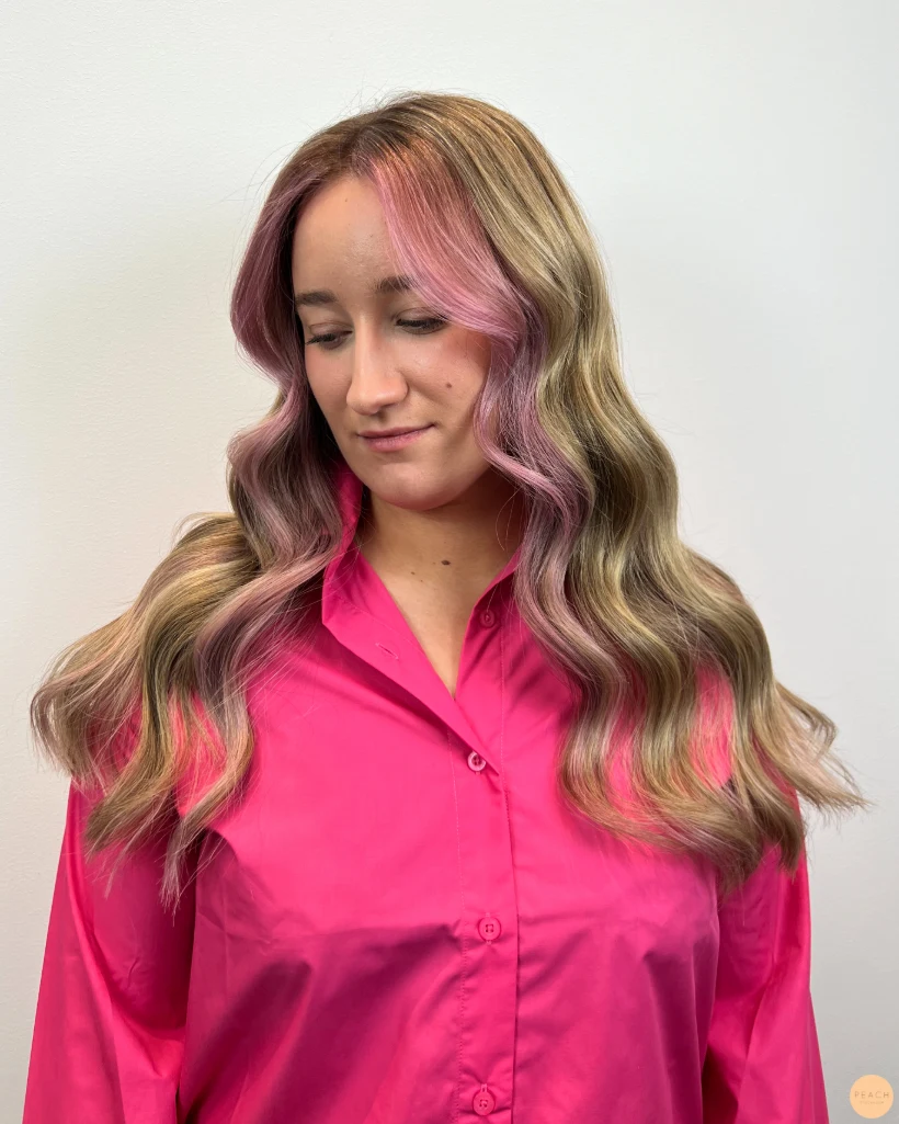 Color blocking hair techniques