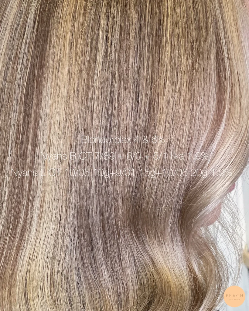 Creamy blonde hair 🤍✨