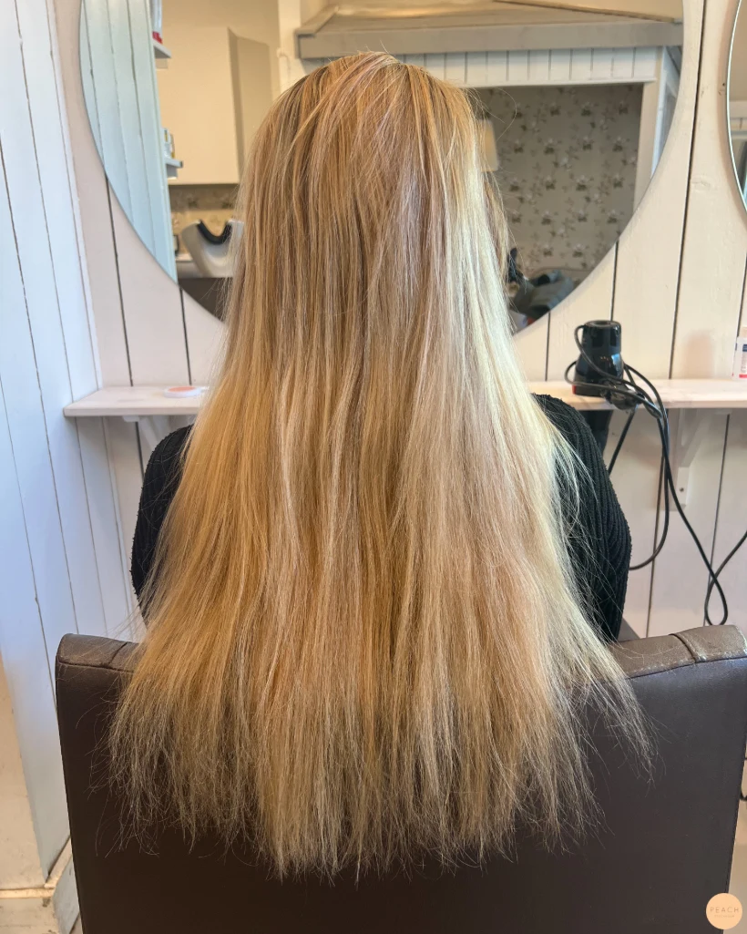 Light gold hair color
