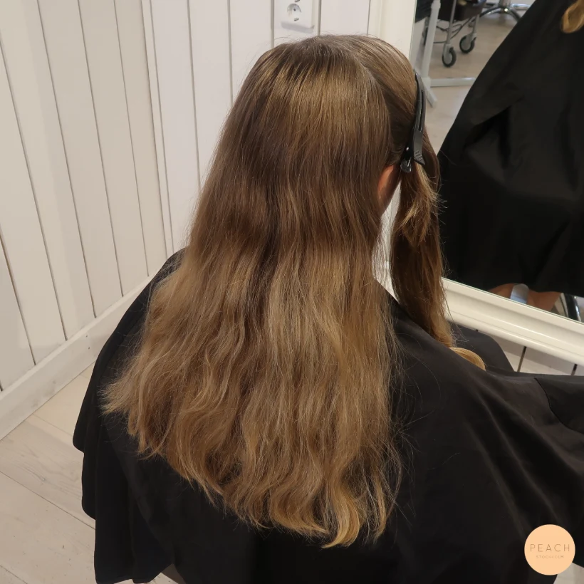 Rosa blond balayage