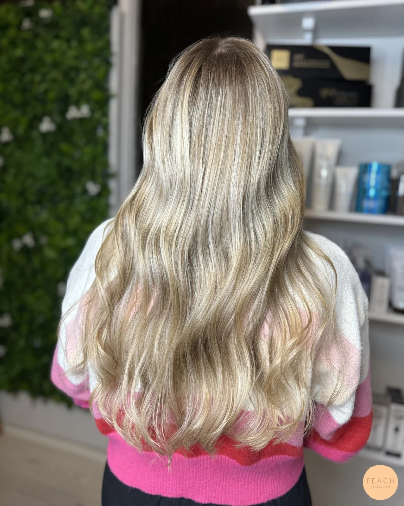 Icy blonde – salongsresultat av Josefine Eklund, 14 januari 2024