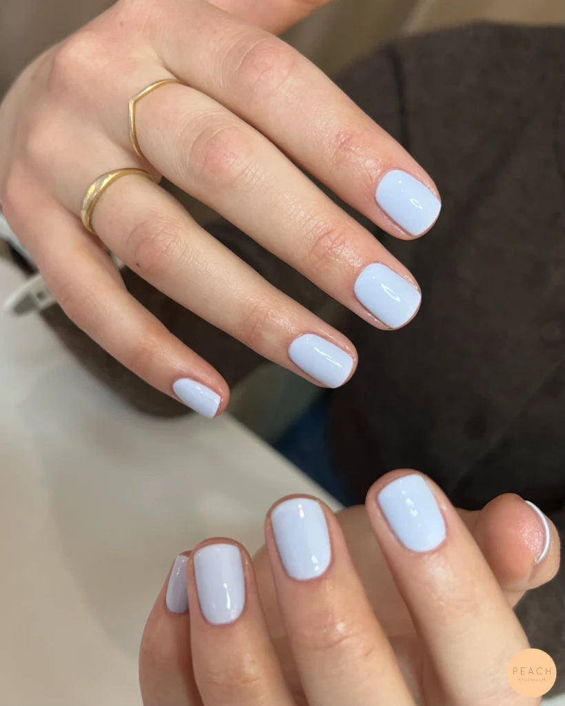 Den perfekta blå , gelpolish 🩵
