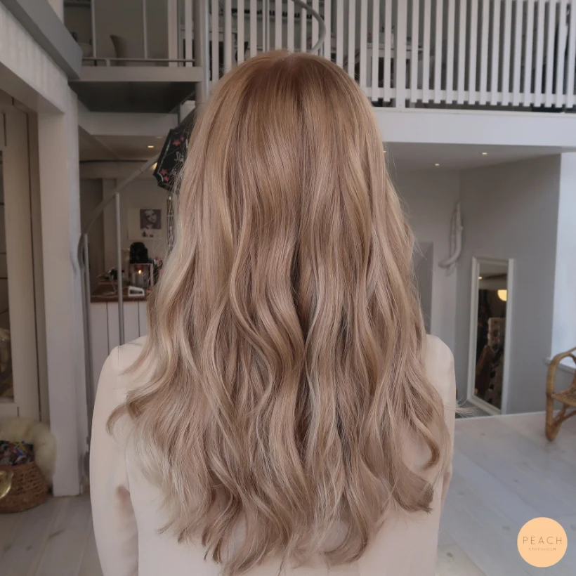 Naturlig sval balayage