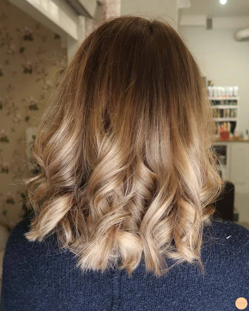 En makeover på ett ofärgat hår