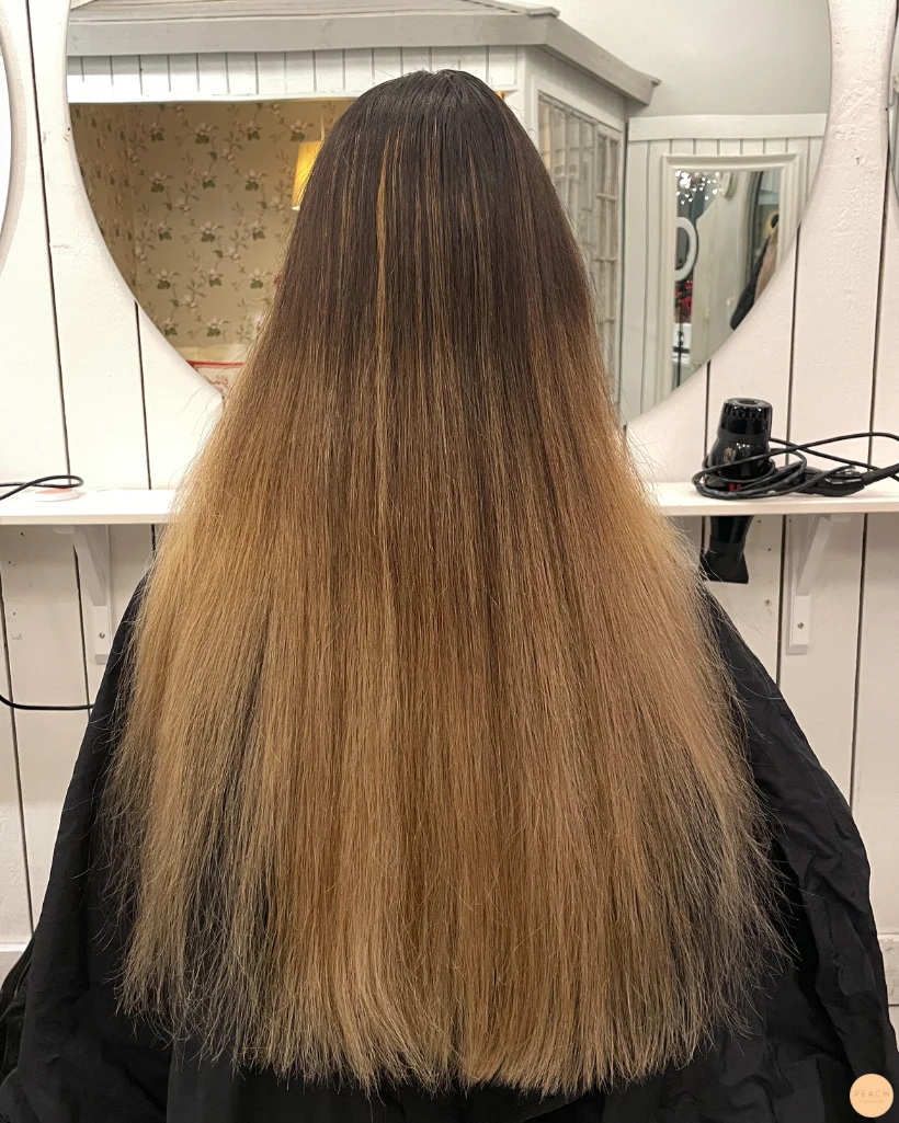 Blond balayage