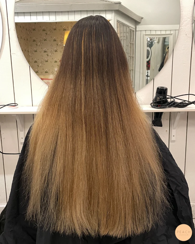 Blond balayage – salongsresultat av Javiera Hernandez, 13 januari 2023