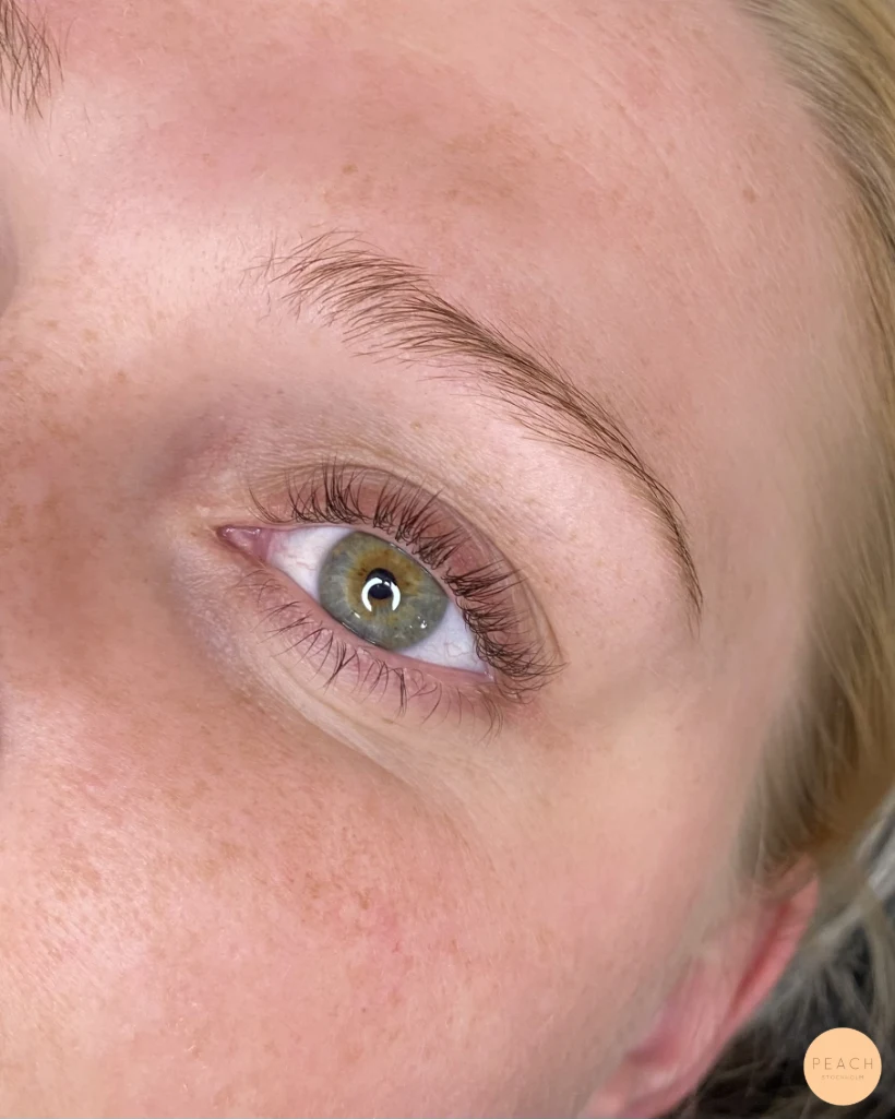Yumi lashlift över och underfransar