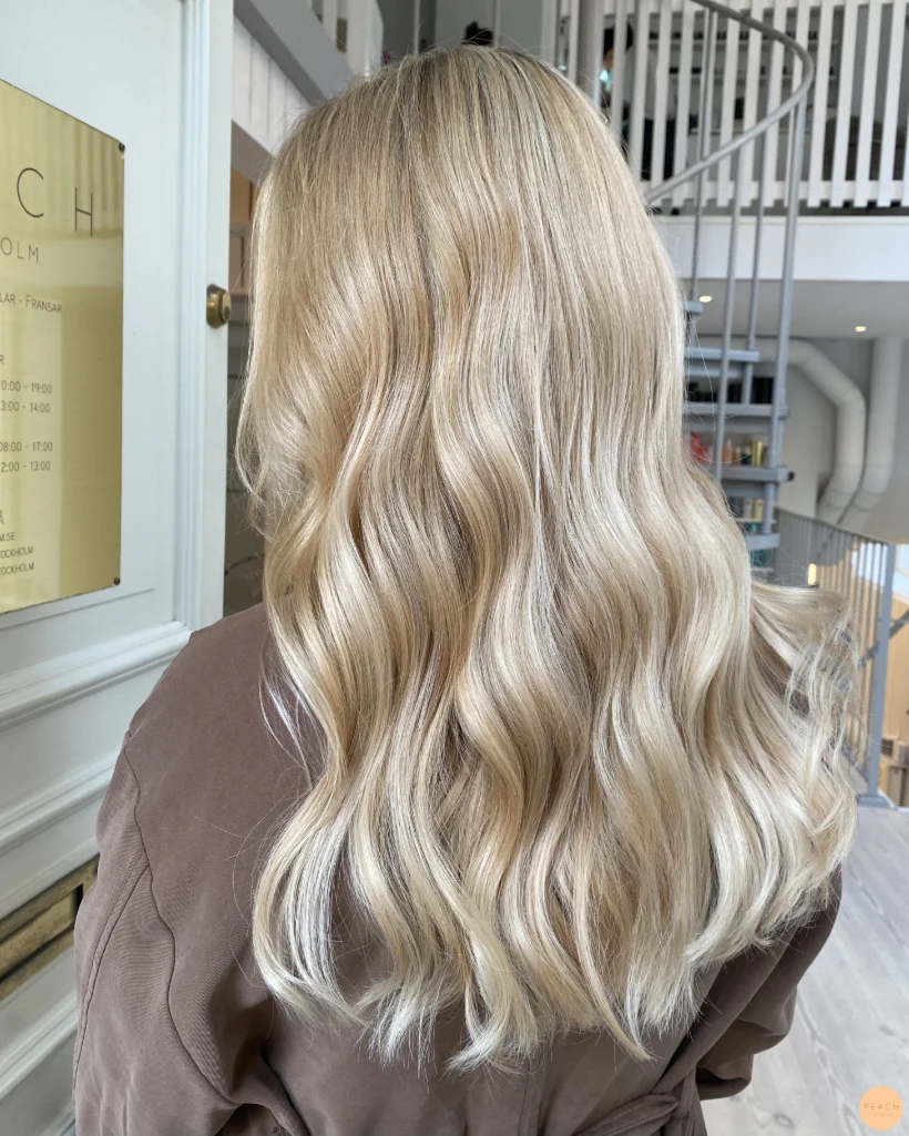 Shiny blonde