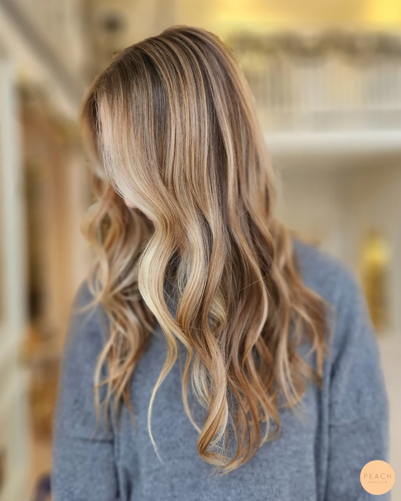 Honey bronde hair