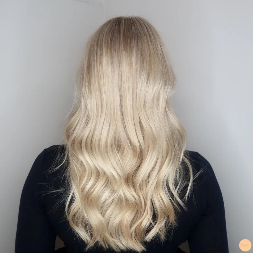 Blonda slingor