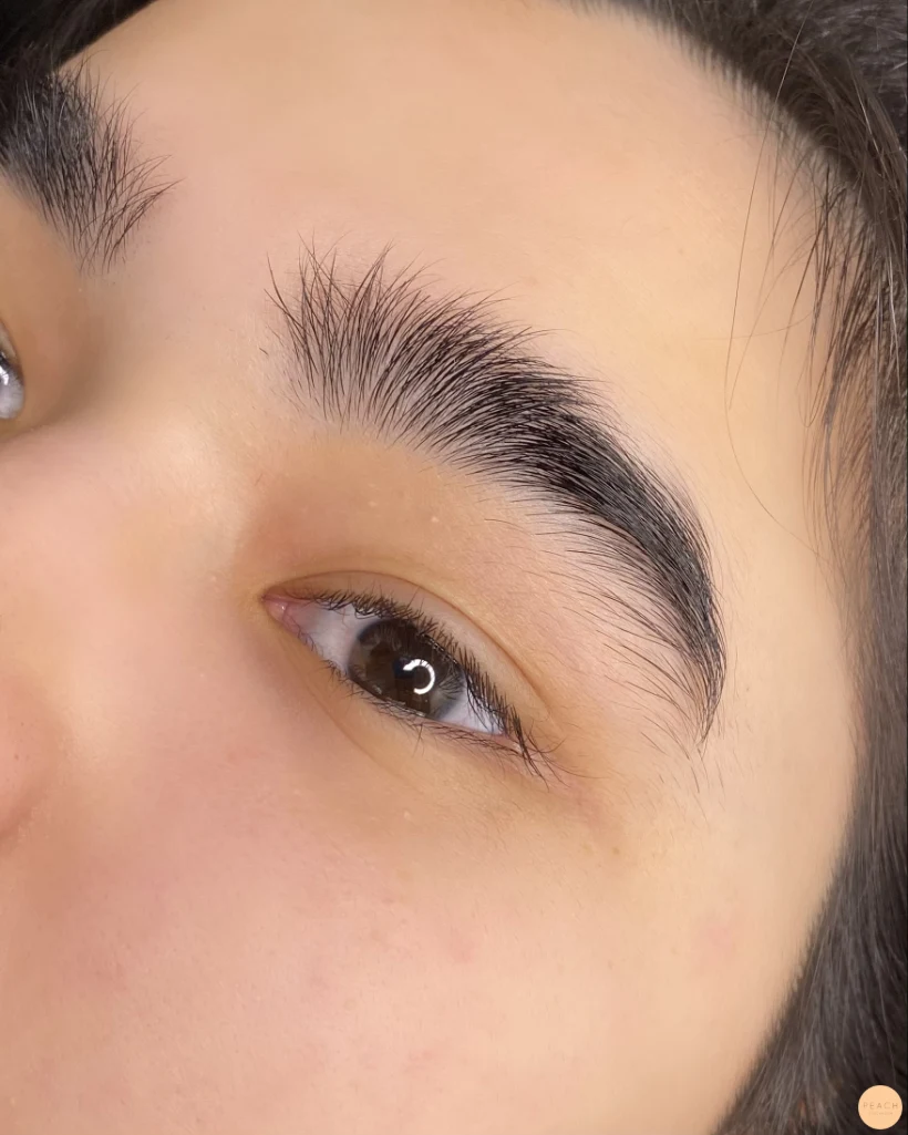 Lashlift före efter