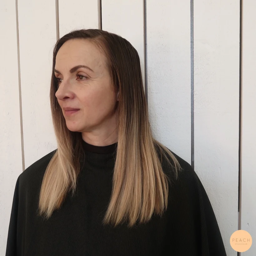 Blond kall hårfärg