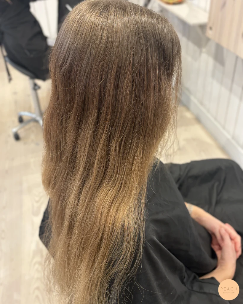 Choklad brun hårfärg