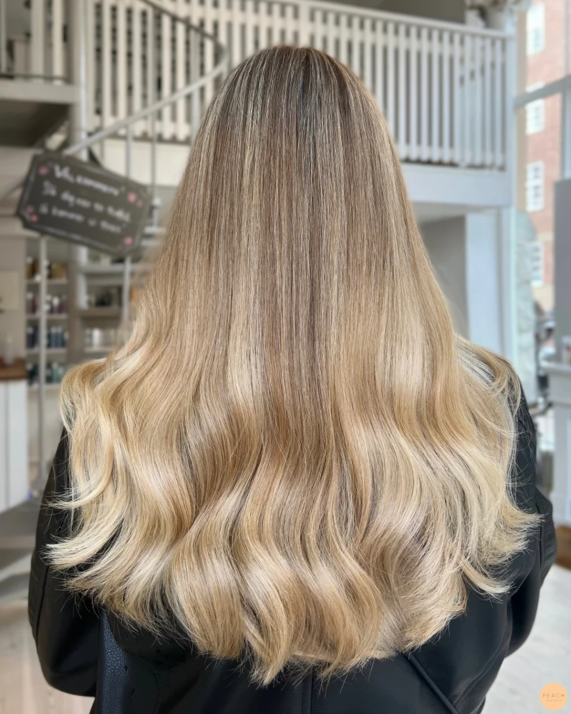 Blond balayage
