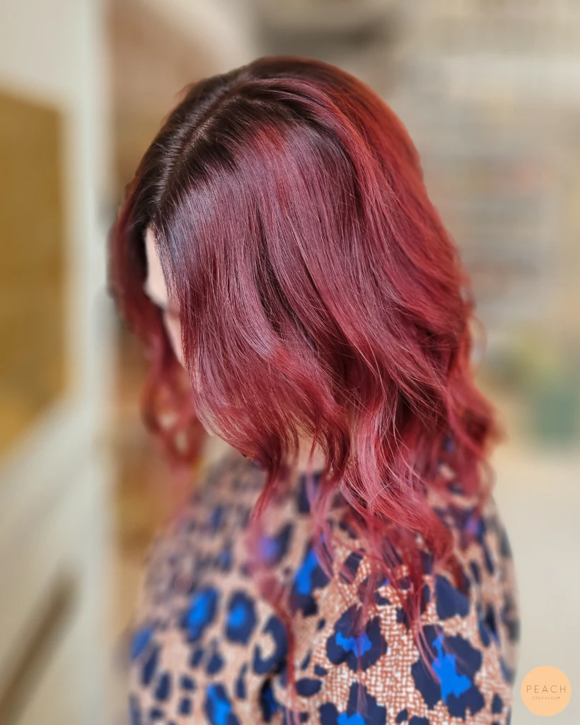 Cherry pop hair color 🍒