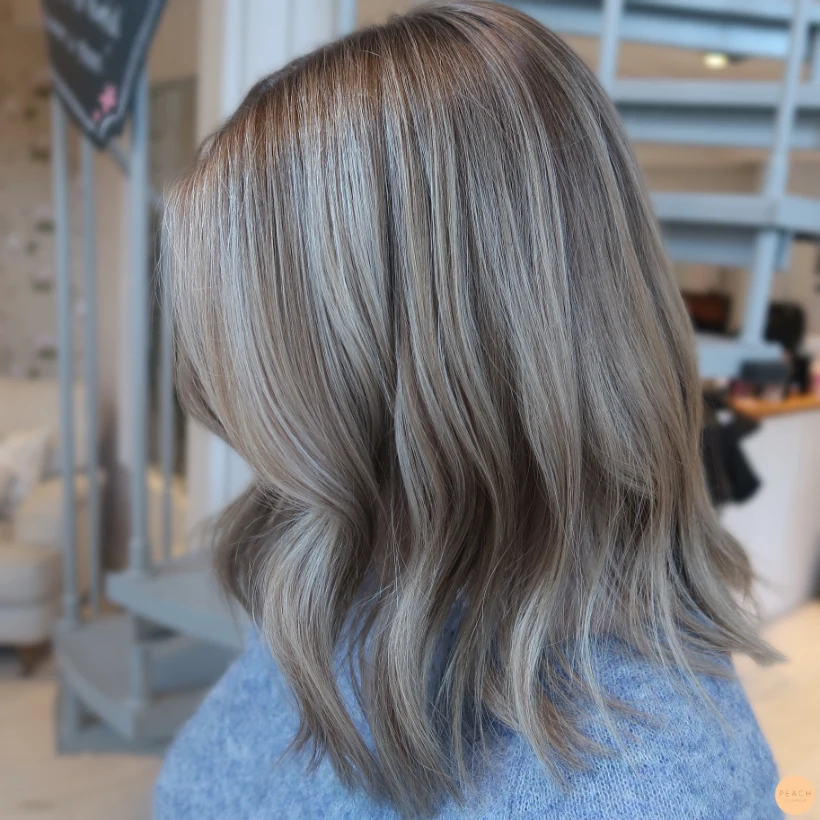 Balayage contraste