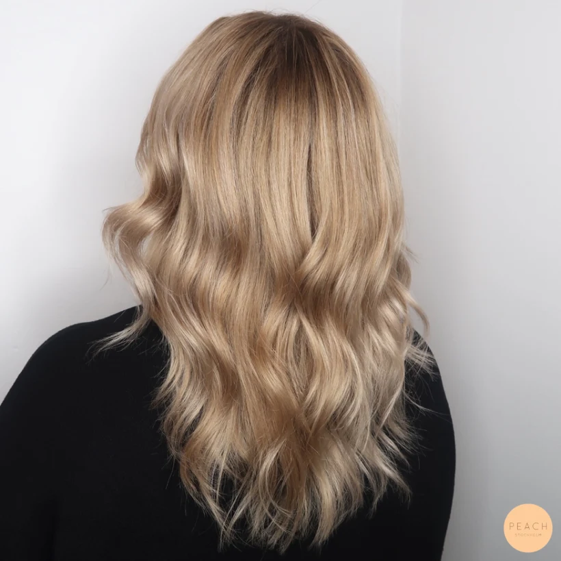 Kallare blond hårfärg