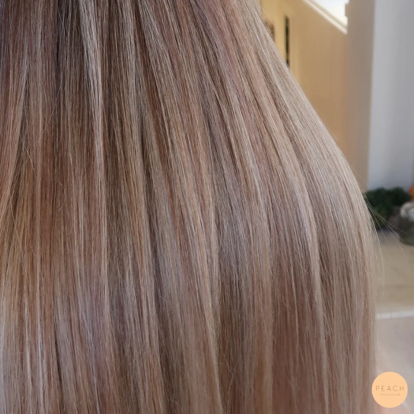 Beige blond med extra glans