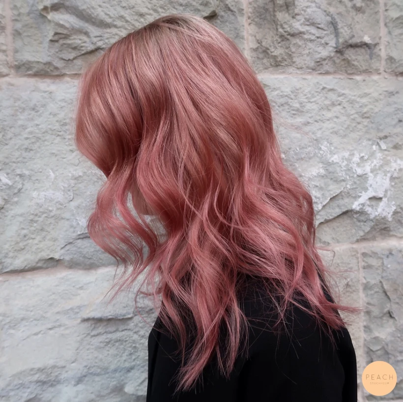 Pink dream hair colour