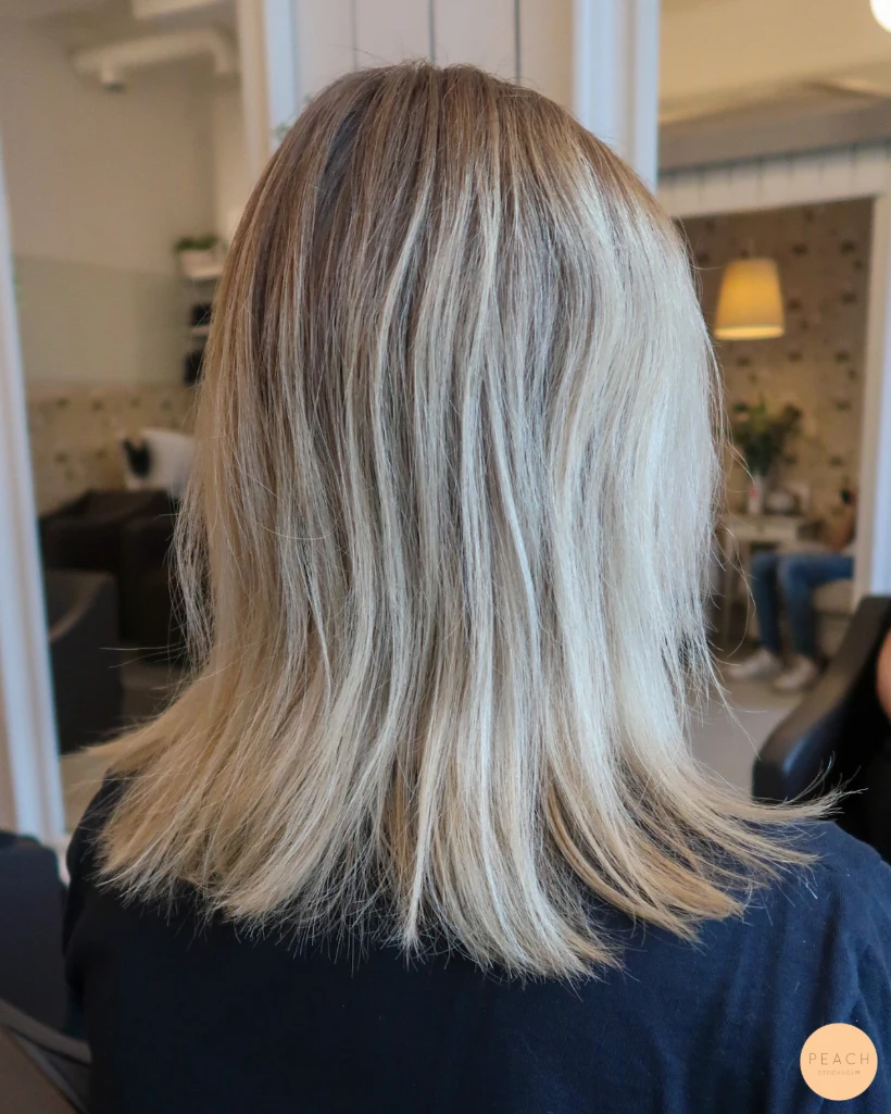 Ljusa folieslingor med fade