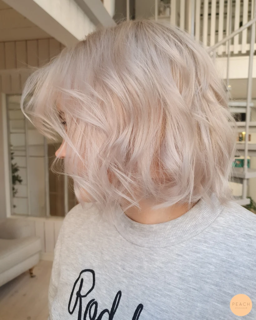 Kall blond med fina babylights