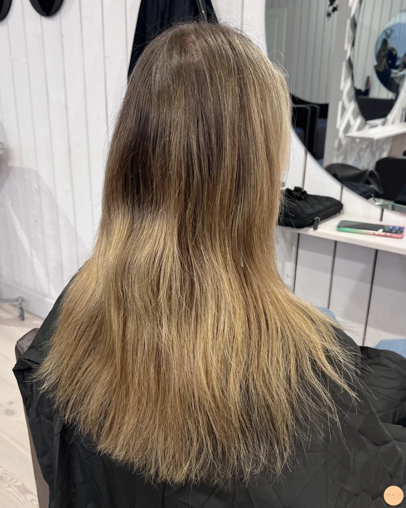 Blond balayage