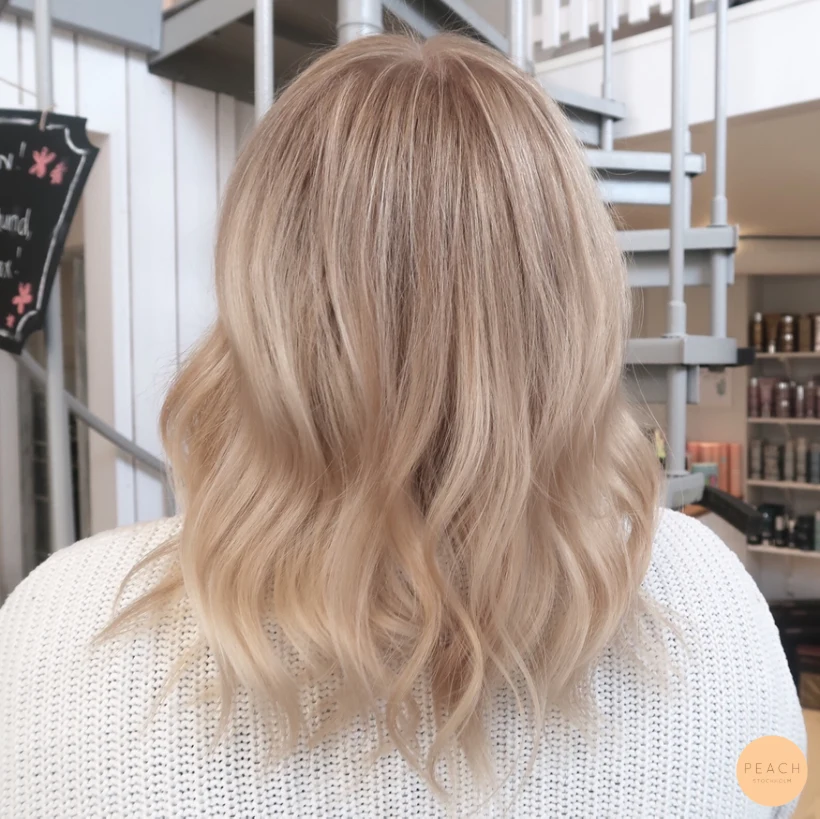 Blond – salongsresultat av Therese Lindbladh, 17 april 2019