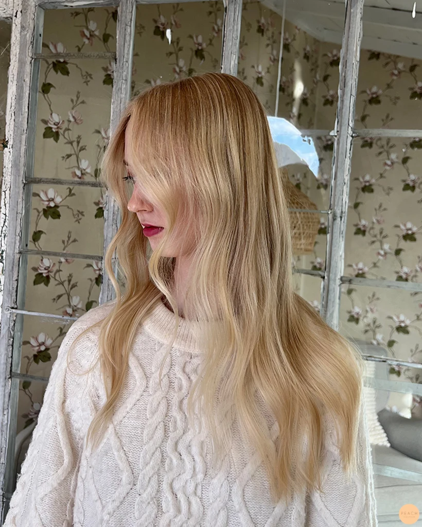 Vanilla blonde hair color ✨💛