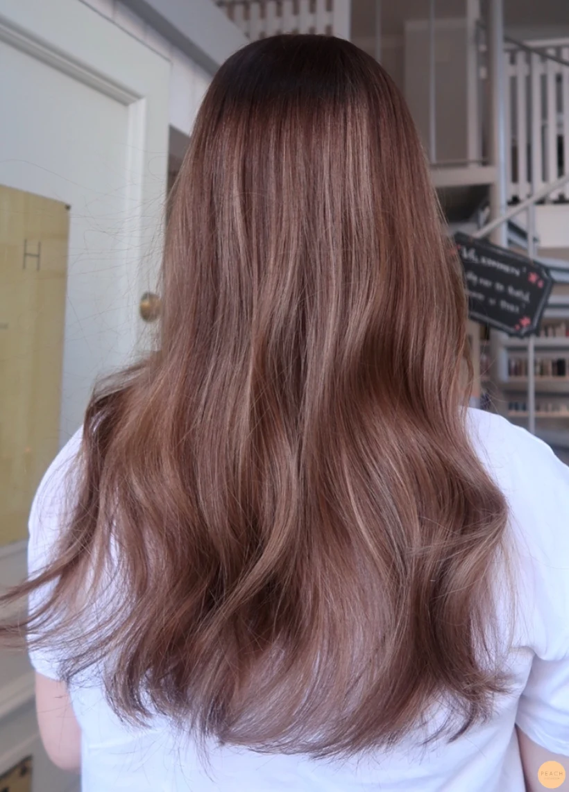 Från blond till brunett
