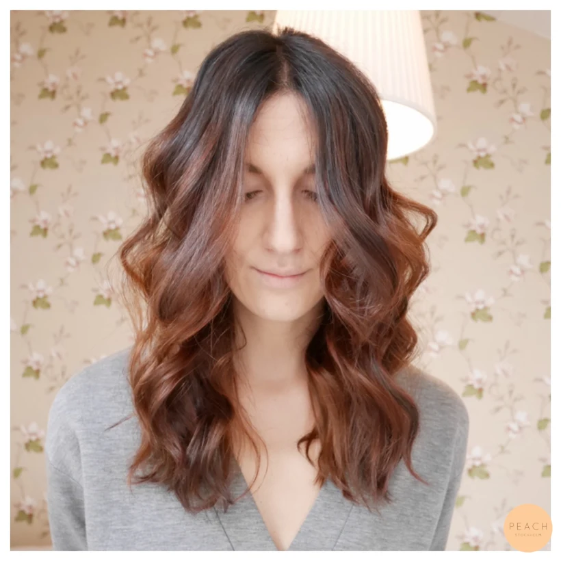 Brun balayage – salongsresultat av My Erlandsson, 26 februari 2016