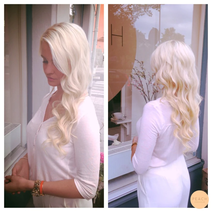 Somriga blonda extensions