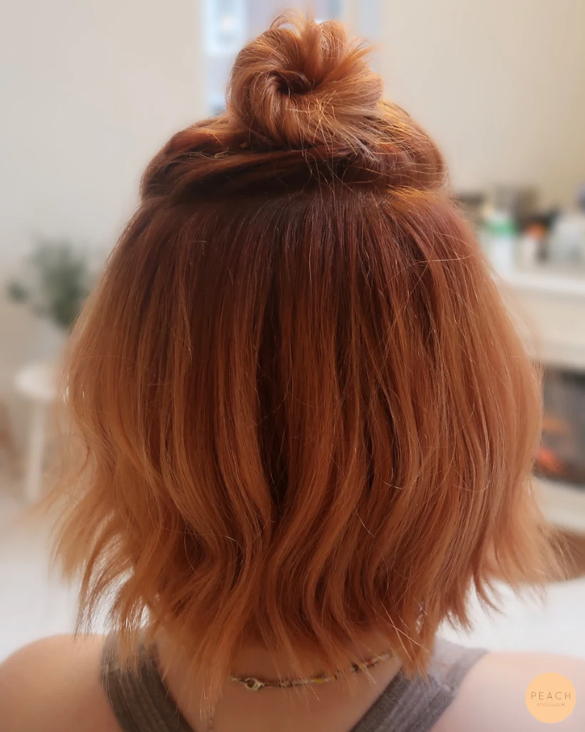Från blond till koppar!