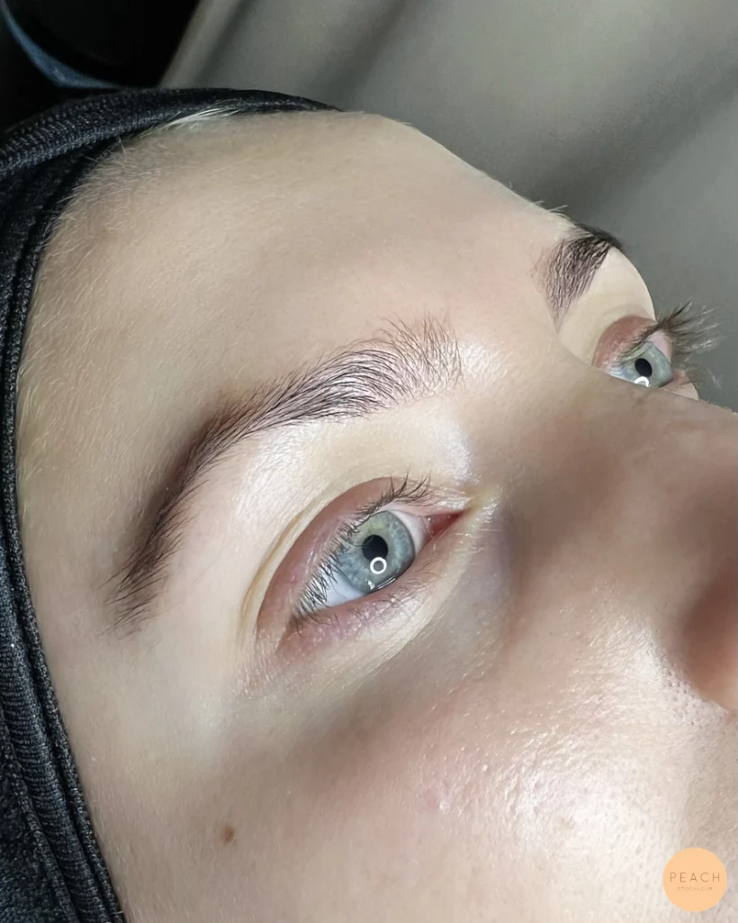 Natural lift with Yumi keratin lashlift