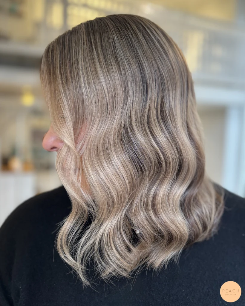 Grey blended highlights